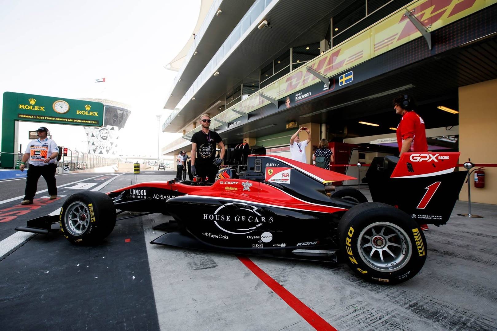 Abu Dhabi, November 24th, Round 9, GP3 Series 2018